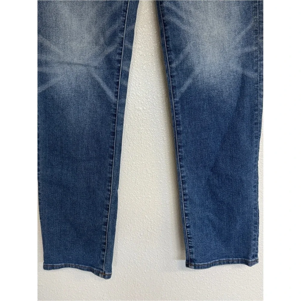 American Eagle Jeans Mens 32x34 Blue Denim Airflex+ Original Straight Med‎ Wash